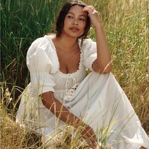 Doên Bardot Dress - Salt